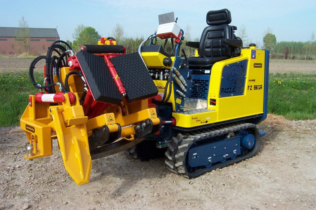 Select series tree lifting machines - Damcon tree nursery equipment