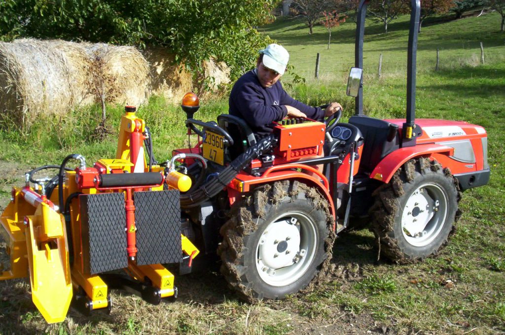 Select series tree lifting machines - Damcon tree nursery equipment