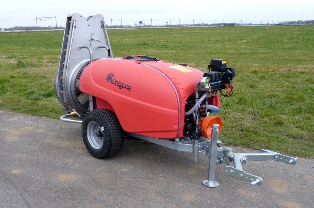 Dragone K1 or K2 cross stream sprayer - Damcon tree nursery equipment