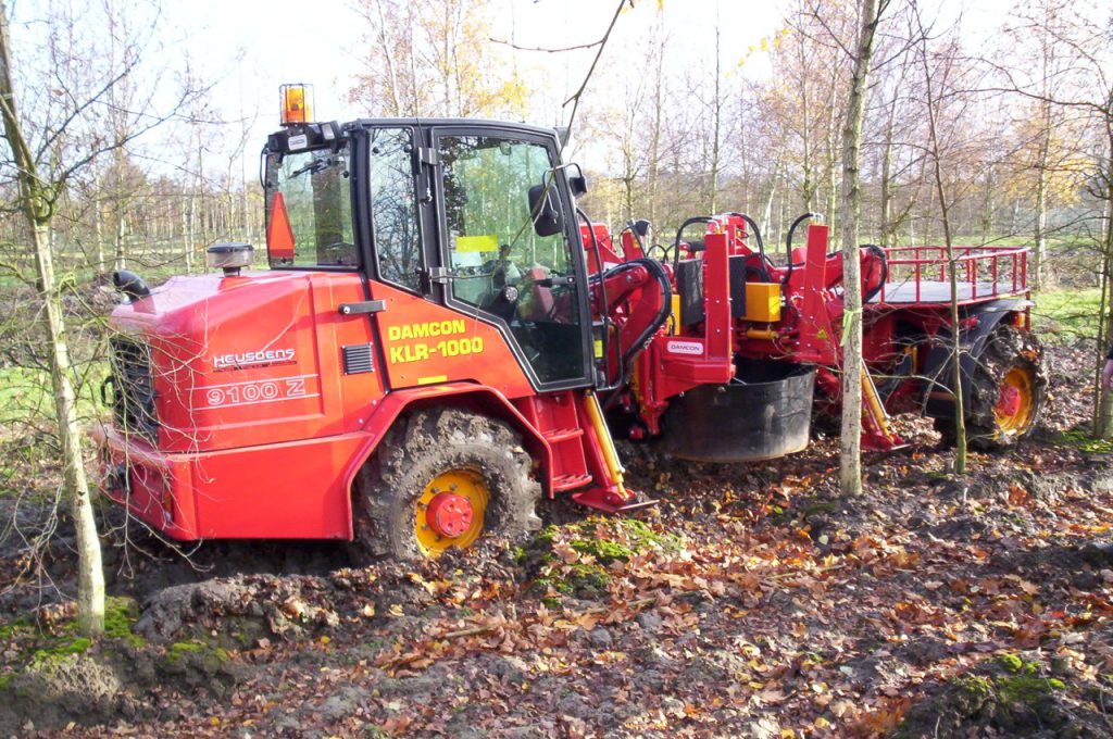 Tree spade self propelled - Damcon tree nursery equipment