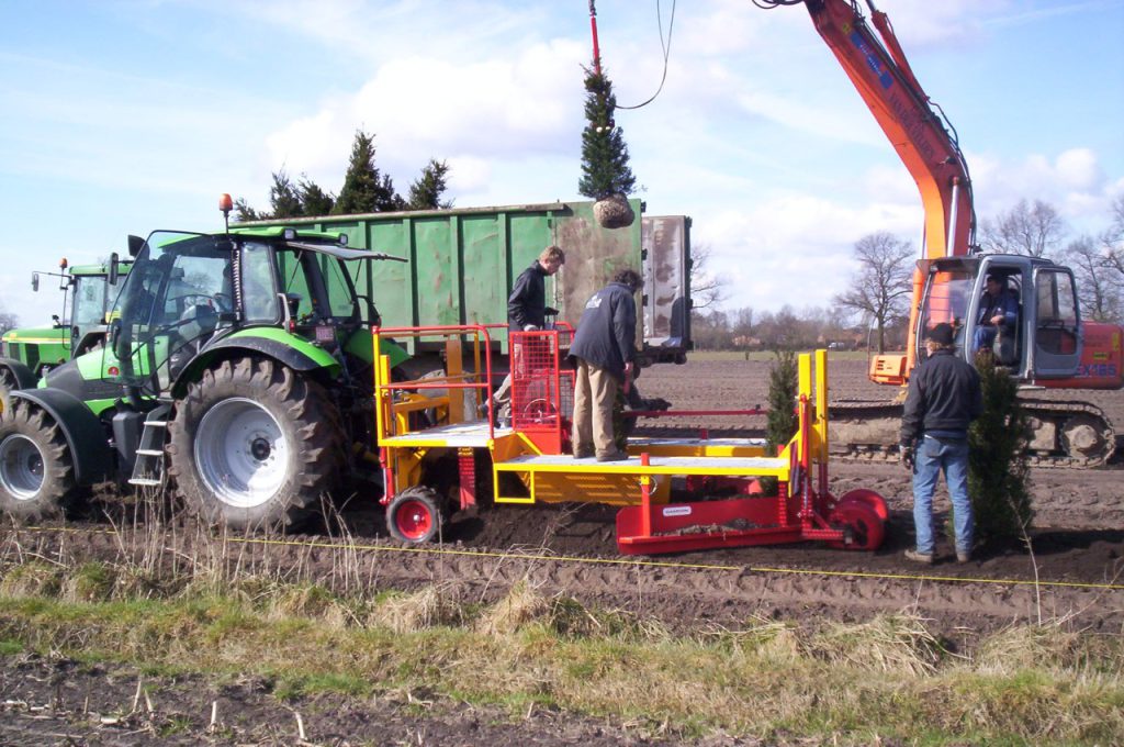 Small Tree Machine Tree planting machines PL-50 to PL-90 - Damcon tree nursery equipment
