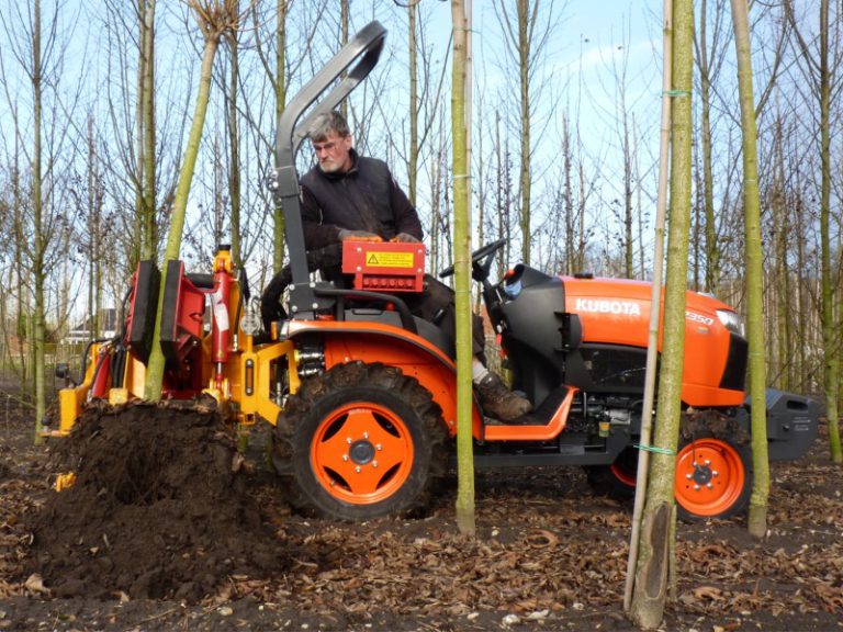 Tree lifting machines - Damcon tree nursery equipment