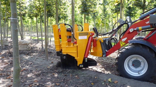 Tree Spade Service Tree spades - Damcon tree nursery equipment