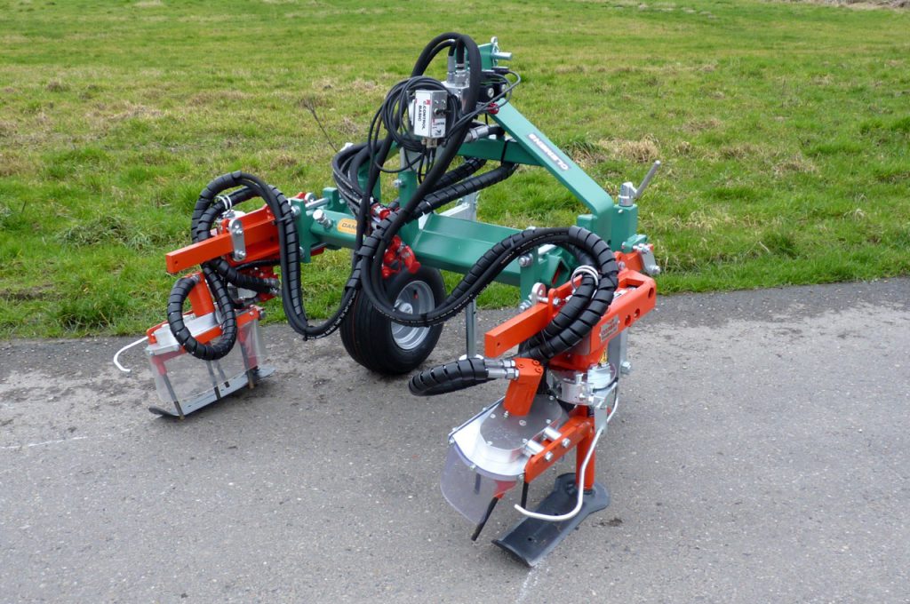 A frame + Radius SL with harrow