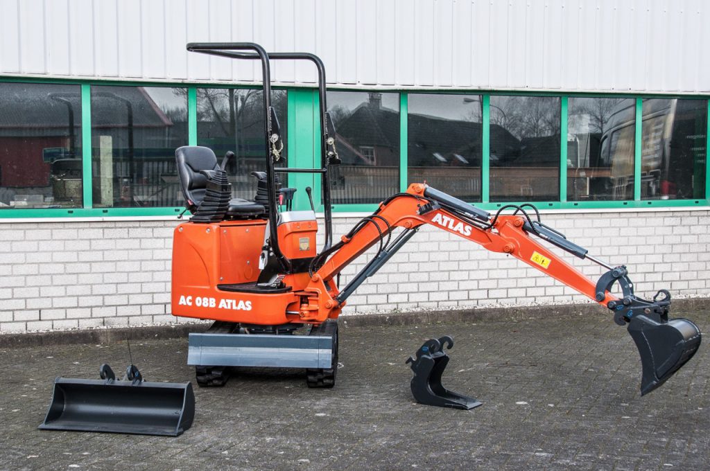 Atlas mini excavator AC 08B