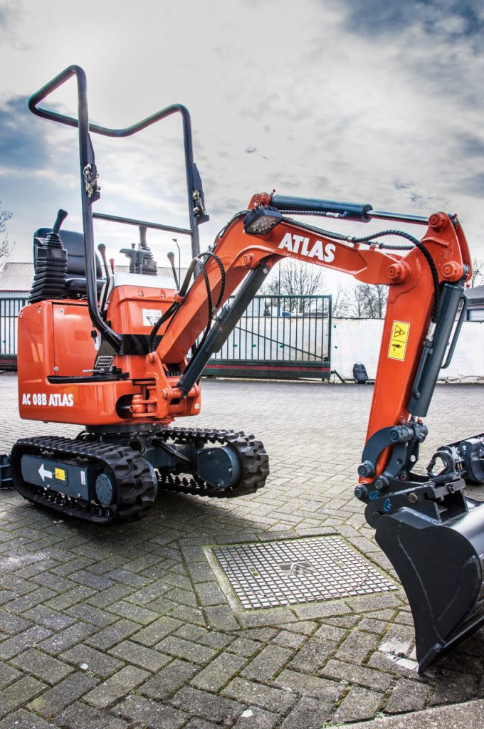 Atlas mini excavator AC 08B