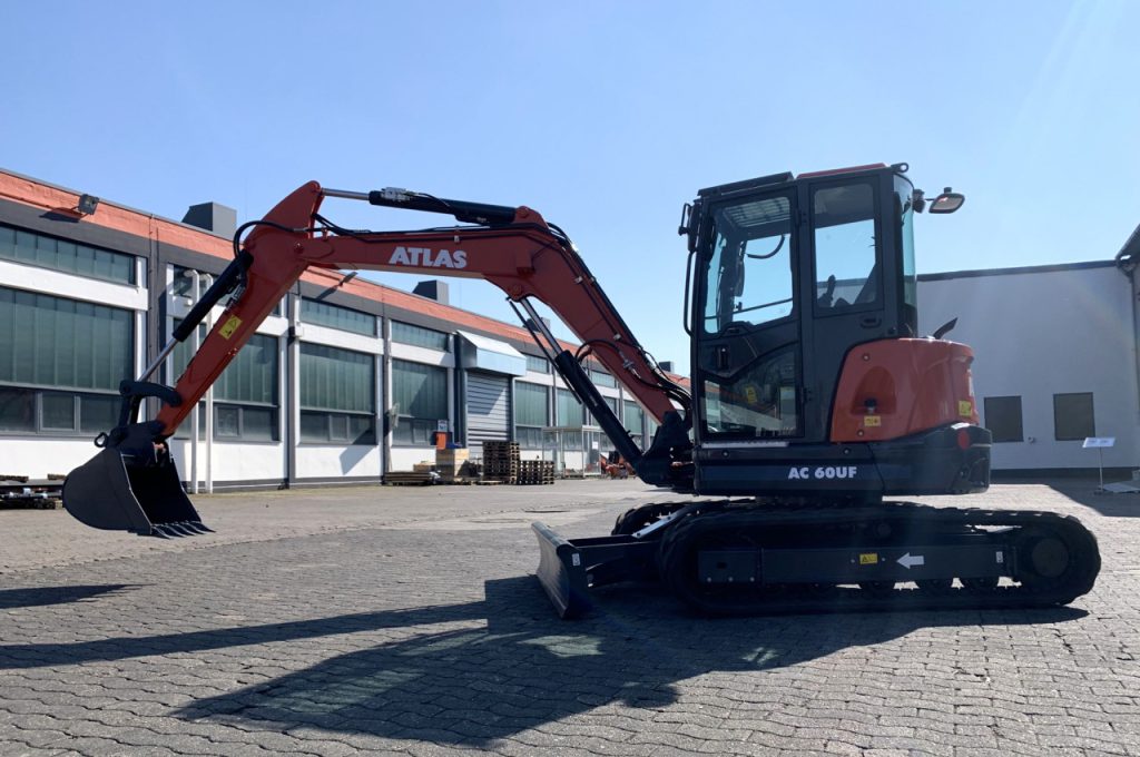 Atlas mini excavator AC 60UF