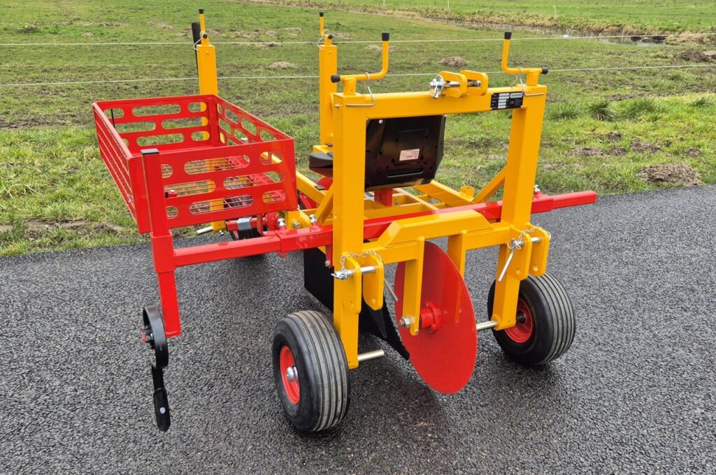 Coulter disc at the front