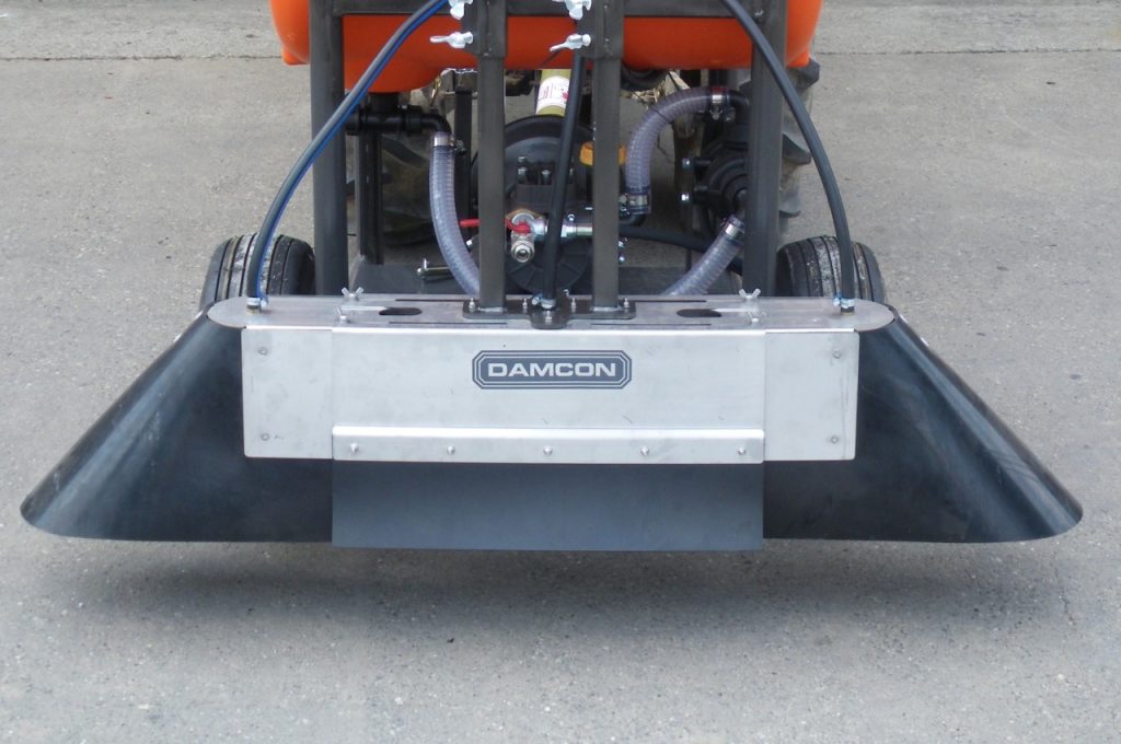 Damcon RVS spraying cap 3 nozzles