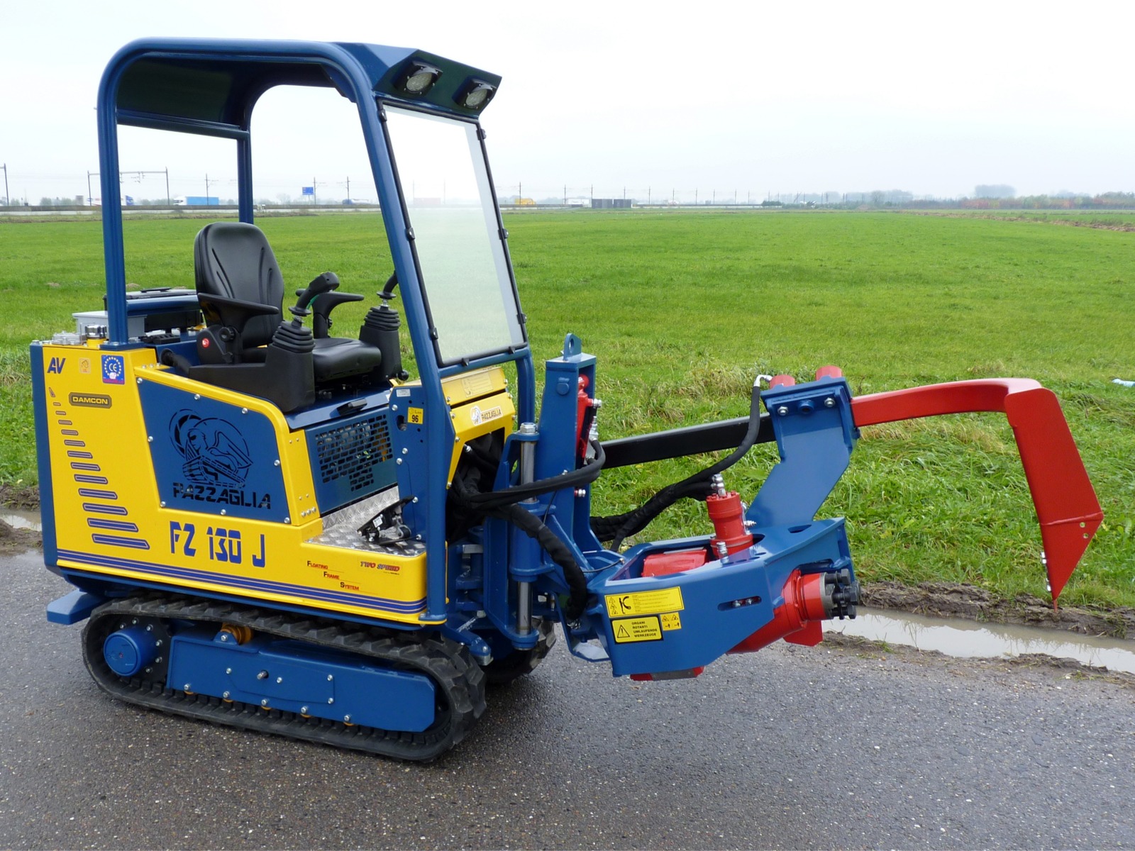 Pazzaglia FZ-130 J rootballing machine - Damcon tree nursery equipment