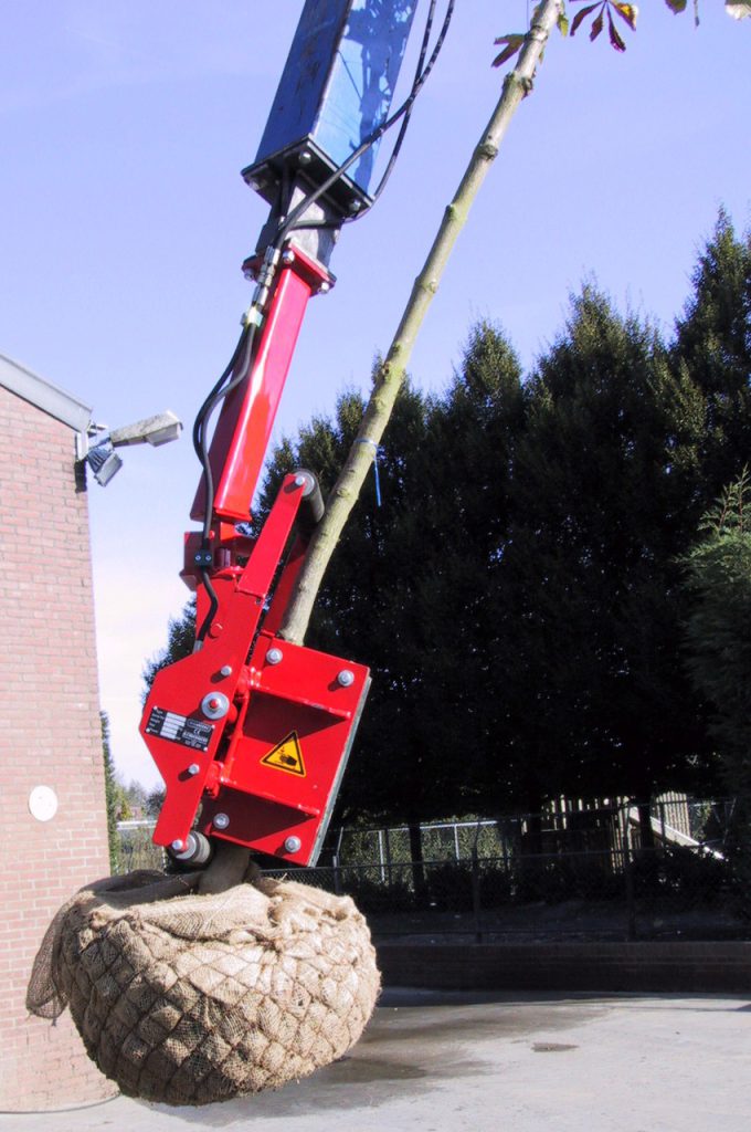 Damcon hydraulic rootball clamp HBK