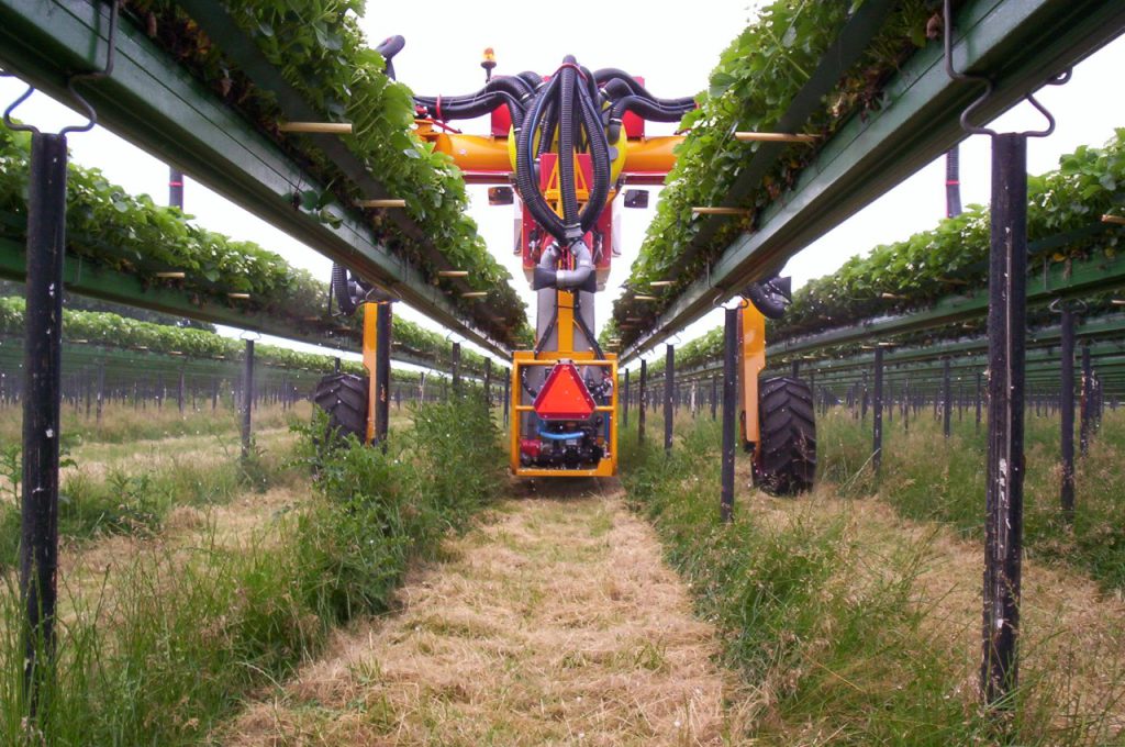 HWD-395 - Multitrike high clearance tractor for strawberries