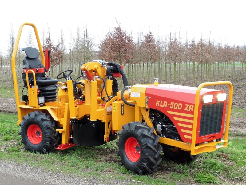 KLR-500 ZR tree spade zelfrijdende kluitenrooier