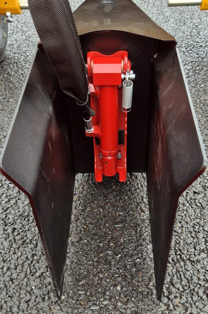 Marker for plant spacing, GPS