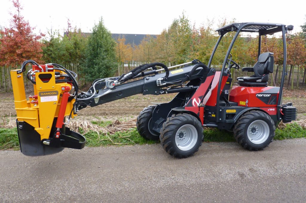 Norcar A7240 with KLR-650 ST tree spade
