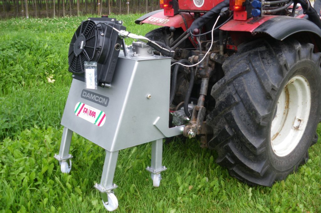Oil pump on PTO