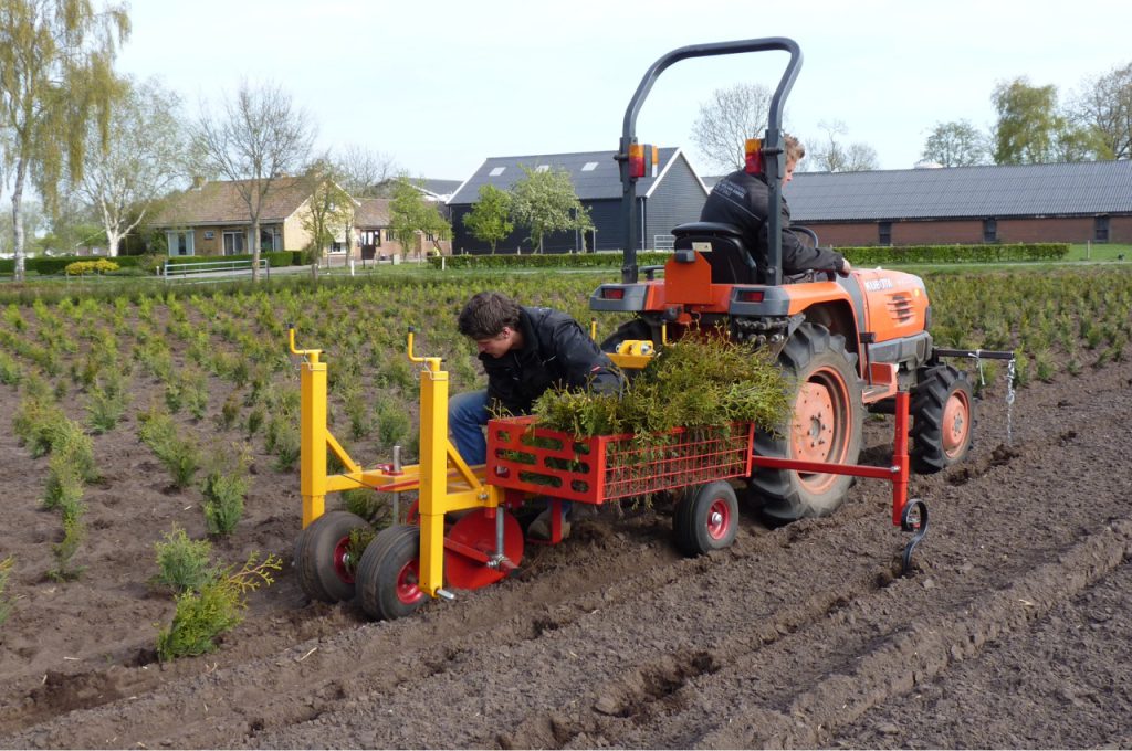 PL-10 tree planting machine 1-row