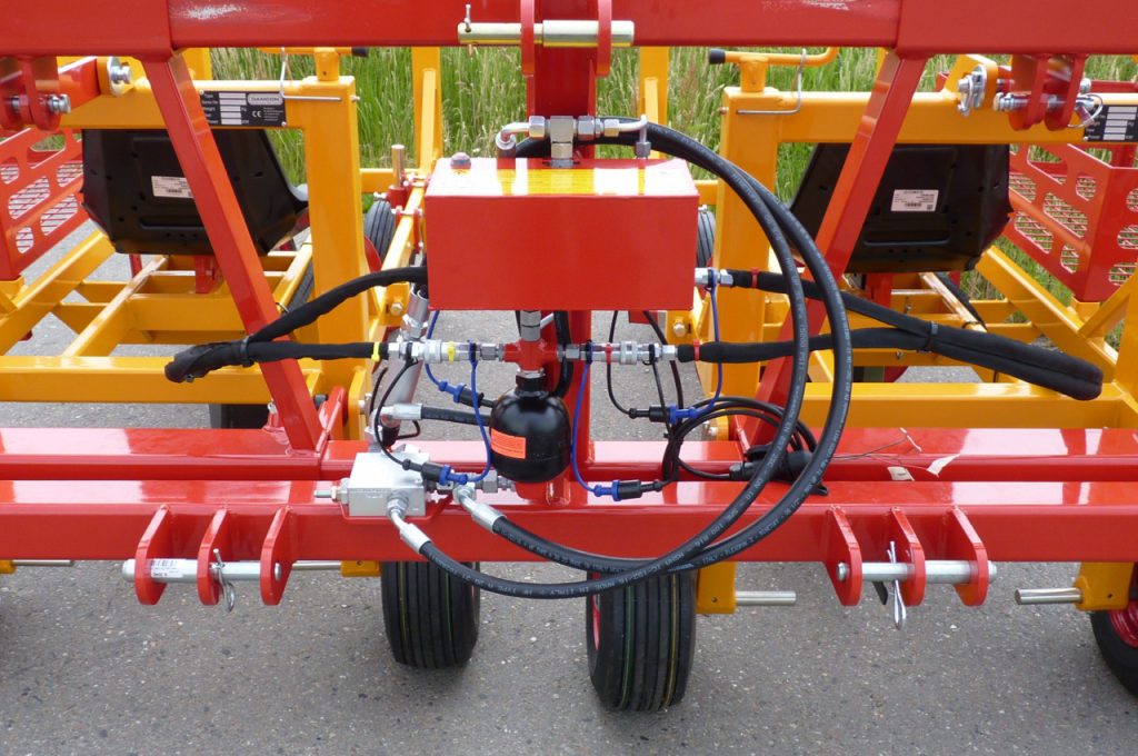 PL-10 tree planting machine 2-row with GPS marker