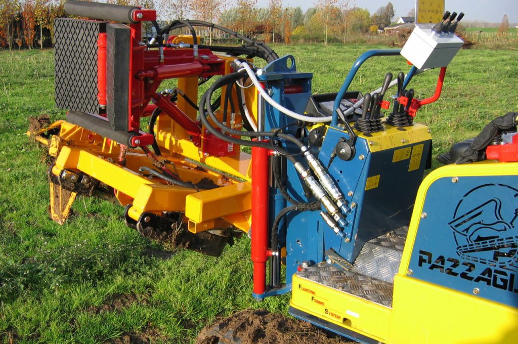 Select 80 tree lifting machine on Pazzaglia