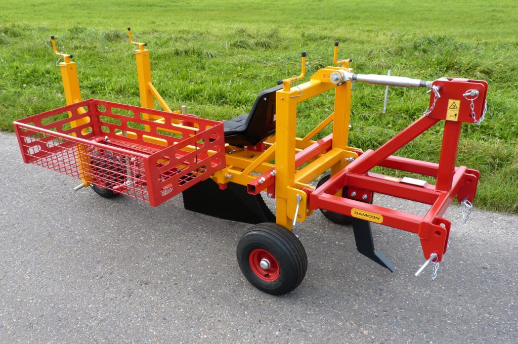 Subsoiler at the front PL-10 tree planting machine