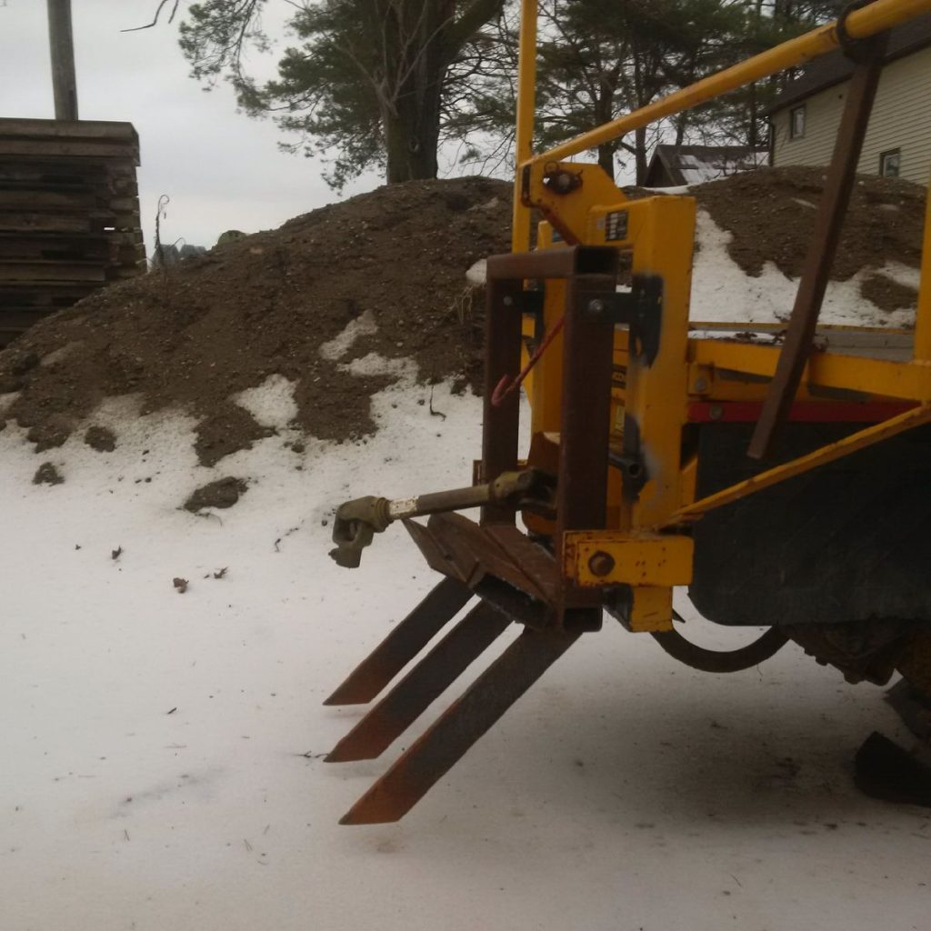 Subsoilers for stones etc.