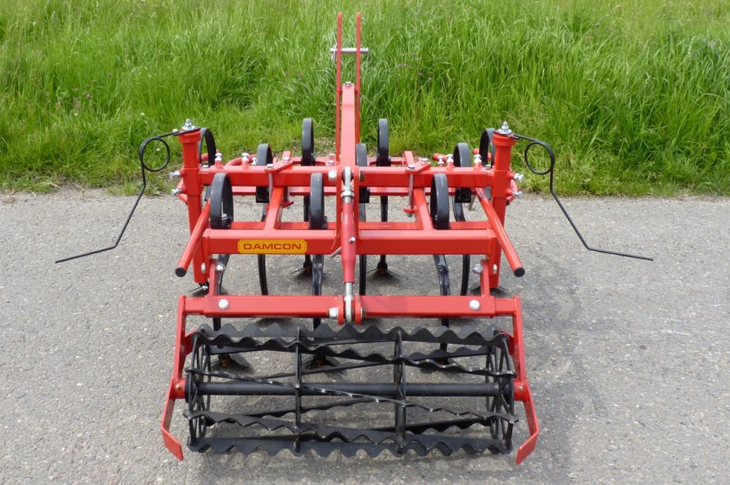 Torsion weeders for cultivation on ridges of 30-60 cm high