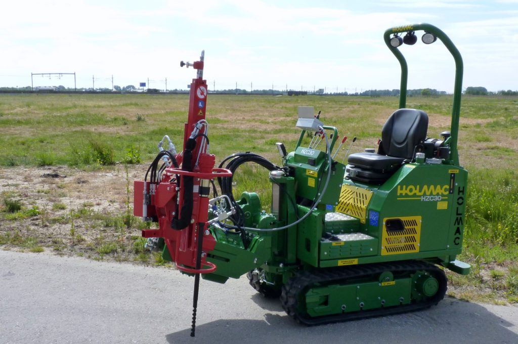 Bamboo cane driver mounted to Holmac