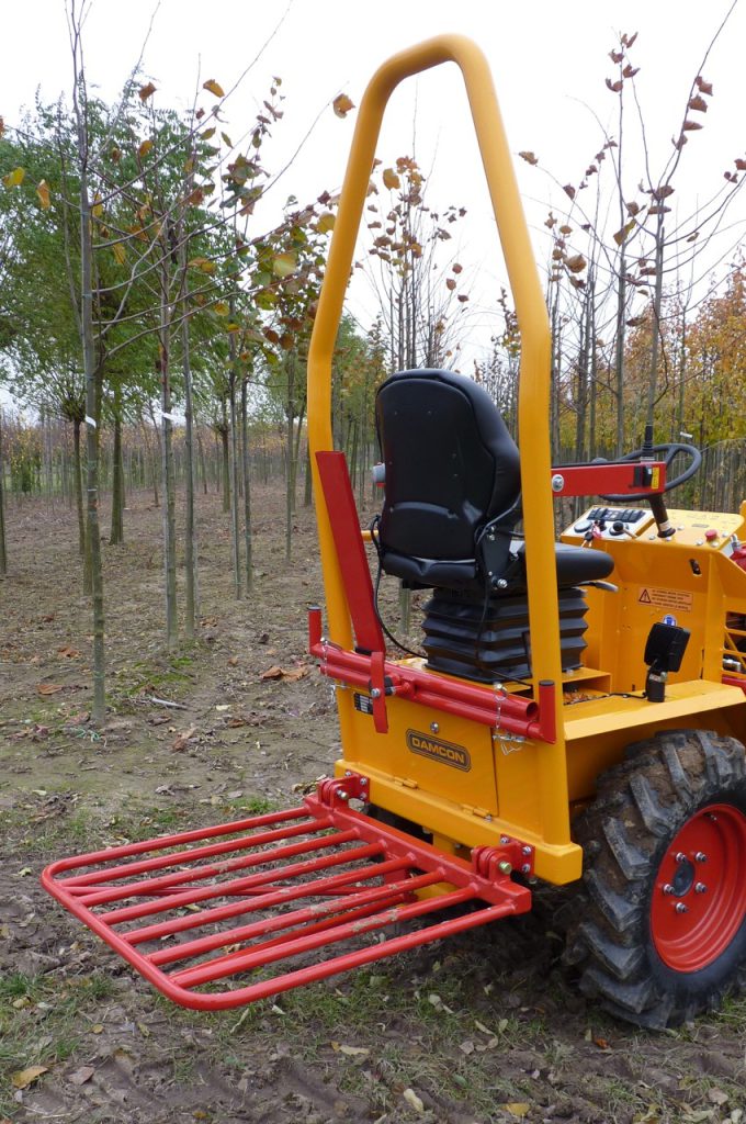 Tree frame and tree loading supports