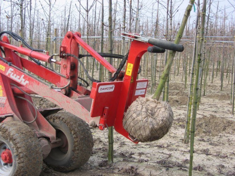 Damcon hydraulic rootball clamp HK-250 S