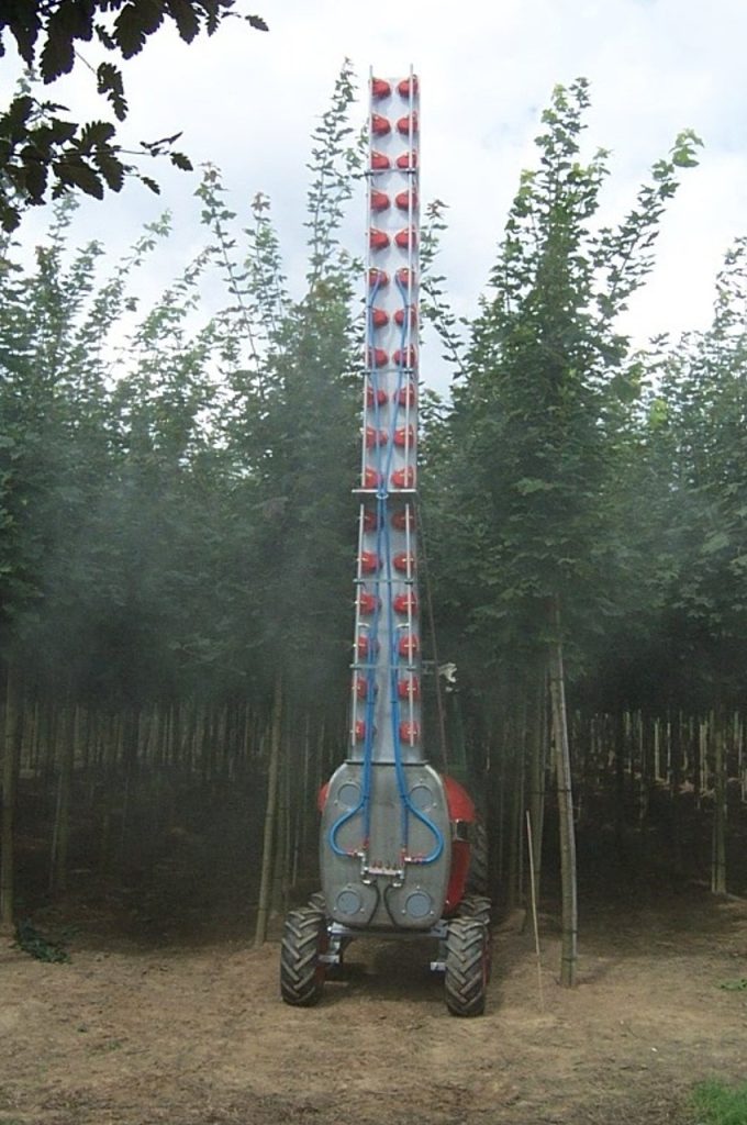 mast sprayer prototype