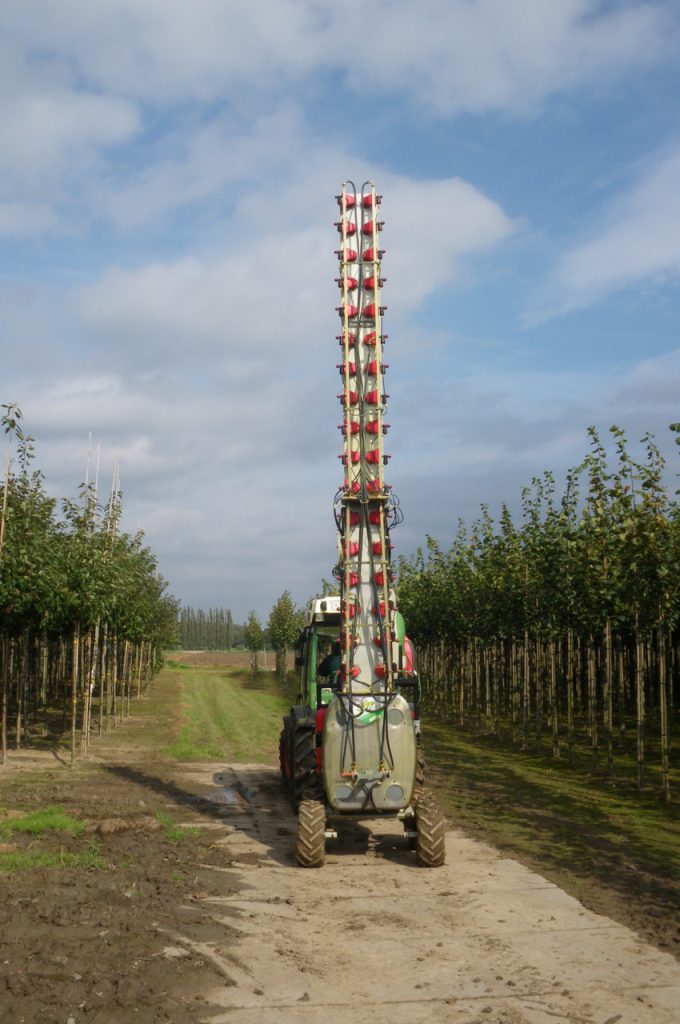 mast sprayer prototype