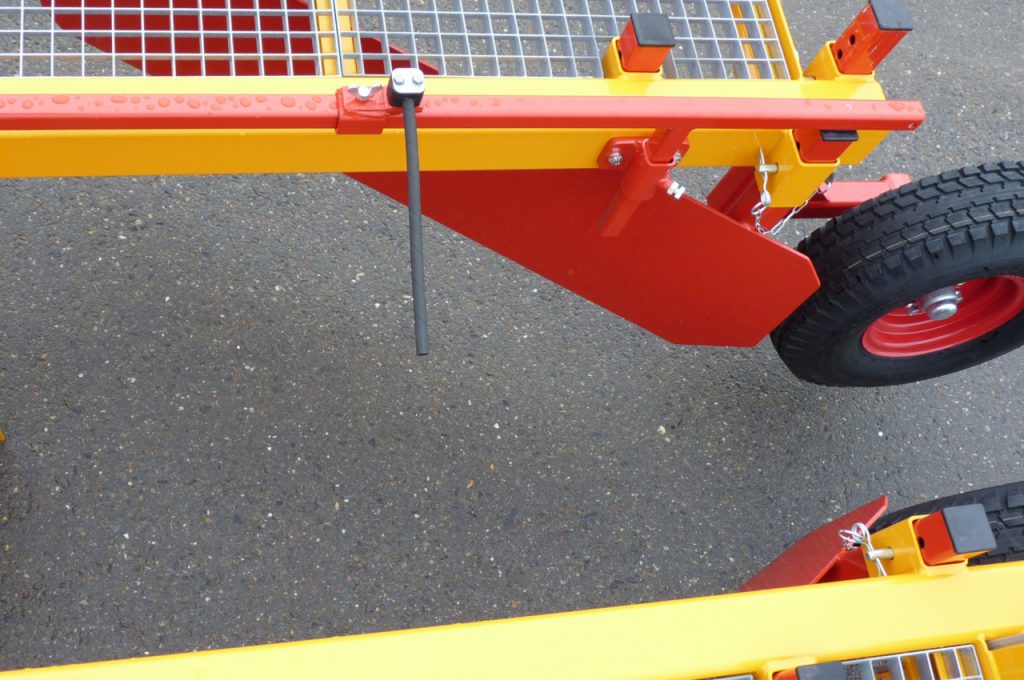 Marker for plant distance for the PL-40 plant machine