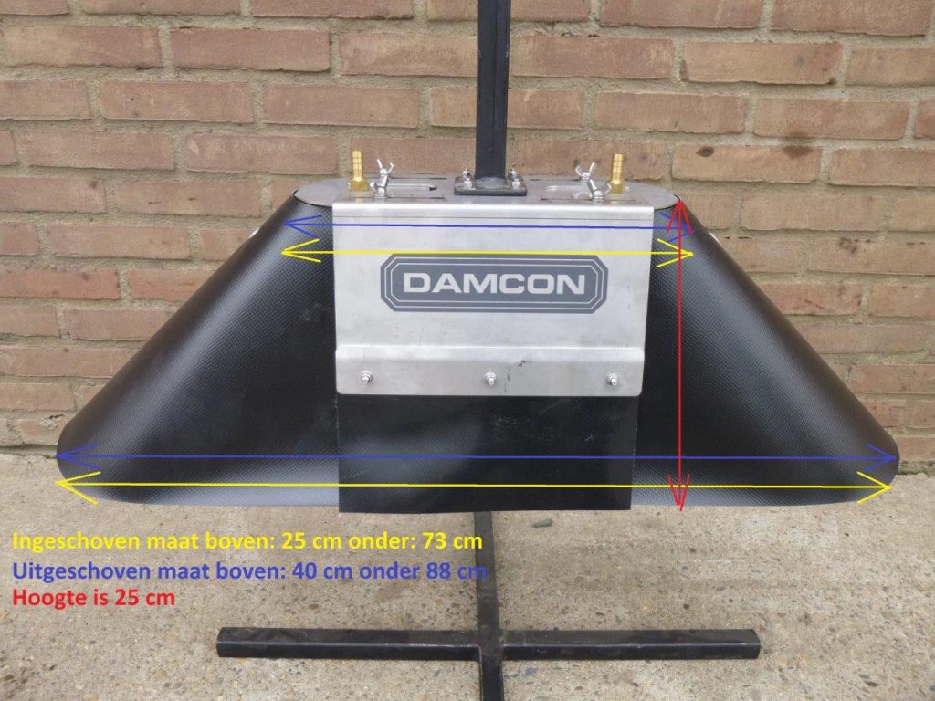 spraying hood with PVC with sizes