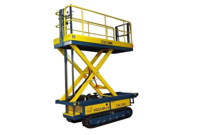 Tracked working platform Pazzaglia