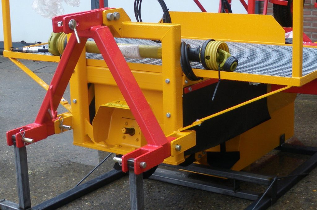 Extension frame for the PL-40 plat machine