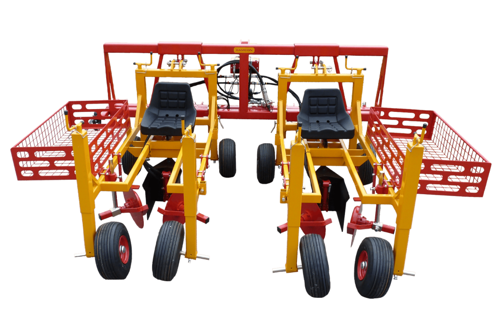 PL-10, 2 row plant machine with GPS marker