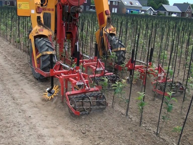 Weeds a problem? Not with the Damcon SF-75 mounted to a Multitrike high clearance tractor