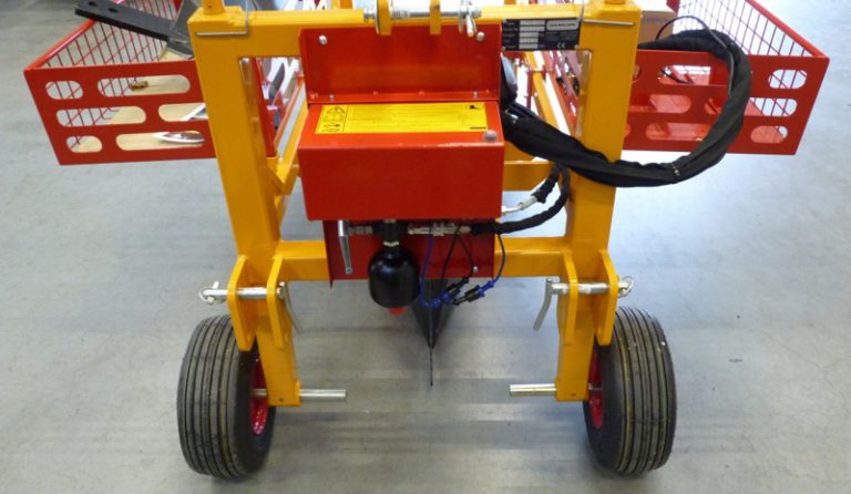 GPS marking on small planting machine PL-10