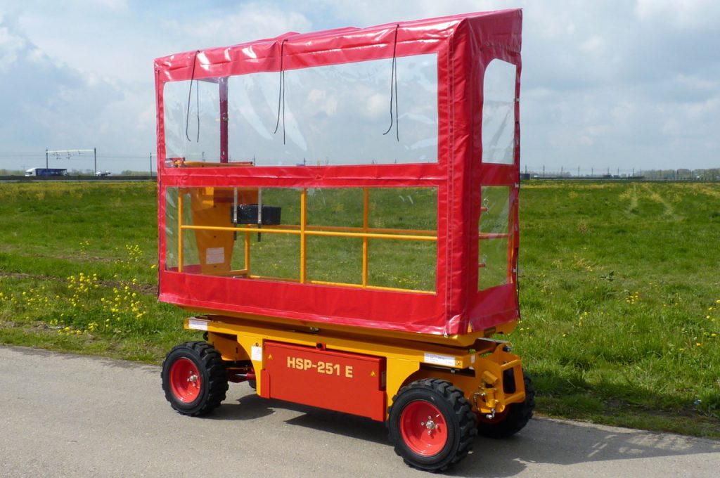 Canopy on HSP-251 E - Pruning platform option