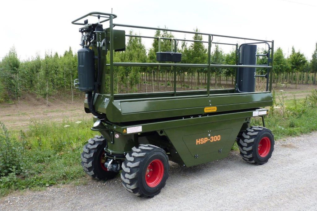 In company colours - Pruning platform option