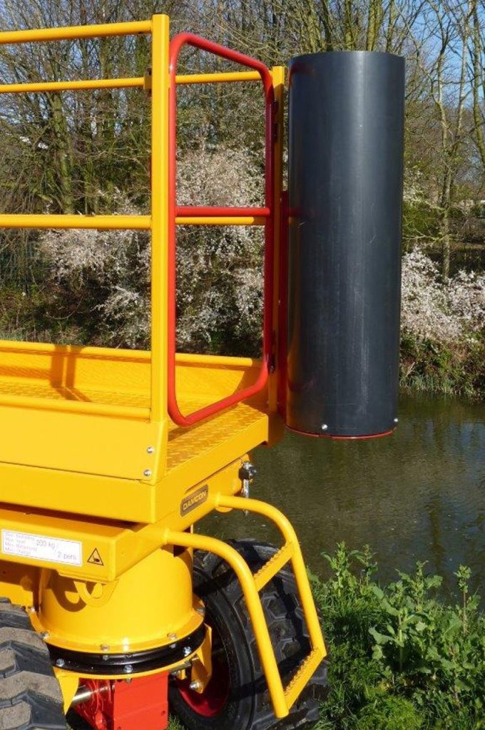 Tube for bamboo canes - Pruning platform option