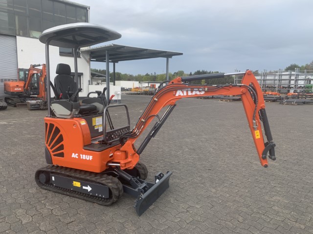 AC 18UF Atlas mini excavator