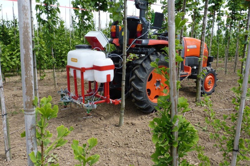 3x O-pattern spreading heads - LVS