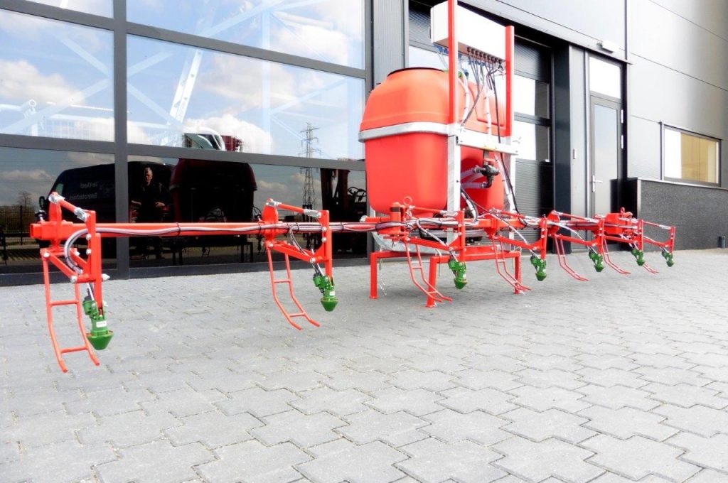 7x O-pattern spreading heads - LVS