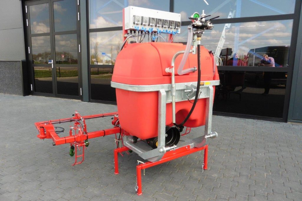 7x O-pattern spreading heads - LVS