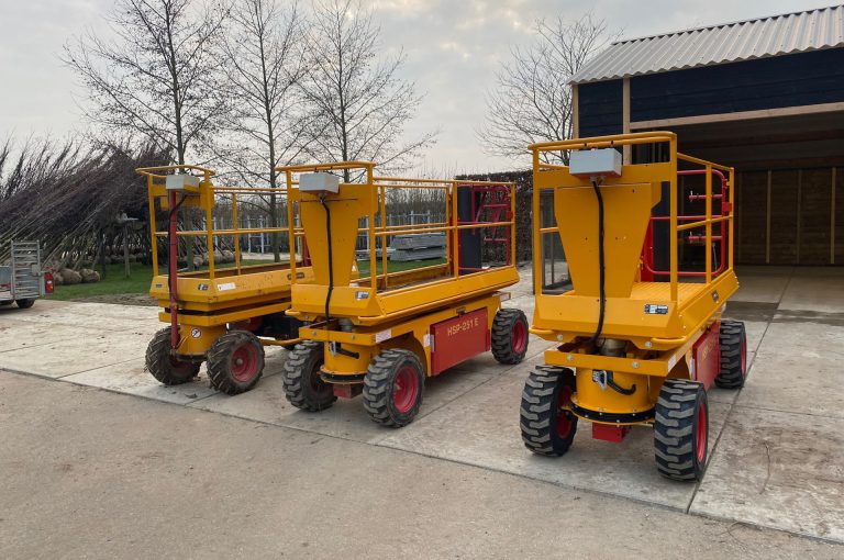 20 years of working pleasure with the Damcon electric pruning platforms