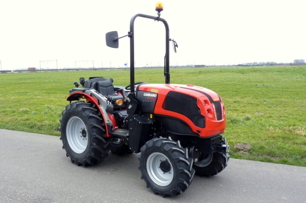Carraro V75 on wide tyres