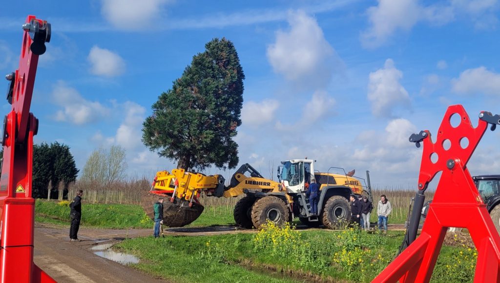 Tilting frame for KLR 3000 2M