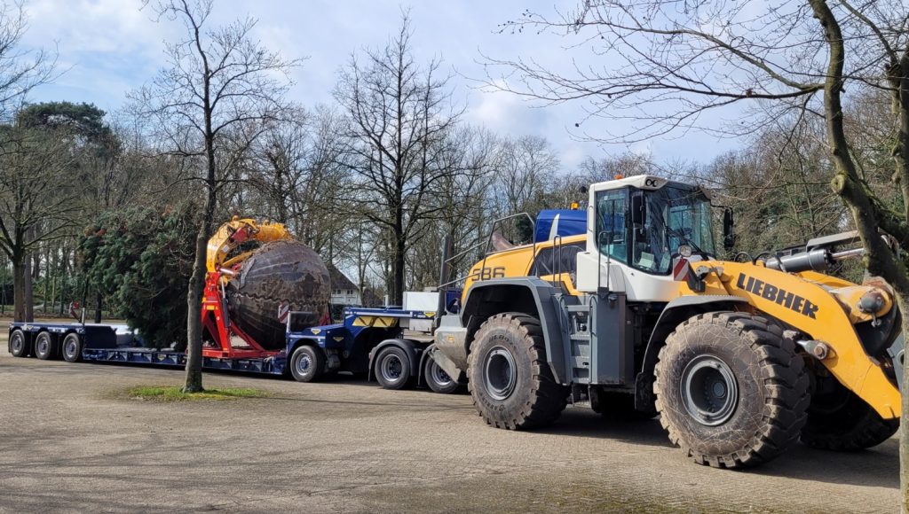 Tilting frame for KLR 3000 2M