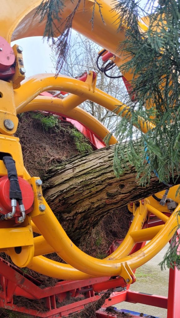 Tilting frame for KLR 3000 2M